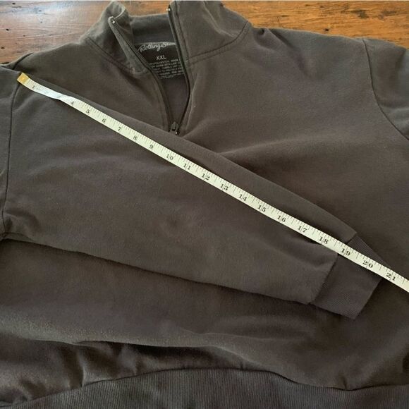 THE Rolling Stones Cropped 1/4 Zip Sweatshirt Sz XXL - Picture 8 of 8
